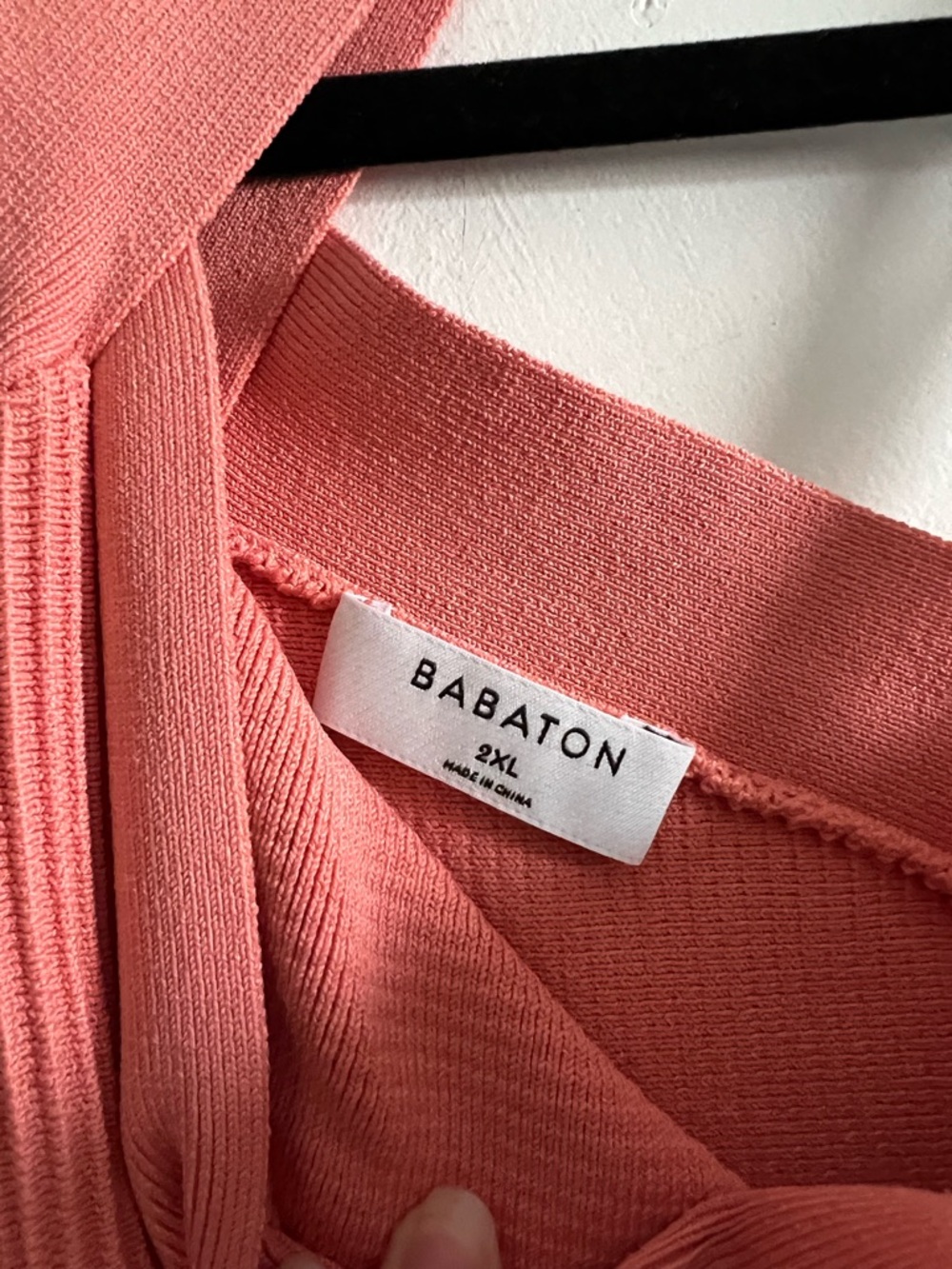 Babaton Coral Sculp Knit Criss Cross top - Picture 3 of 11